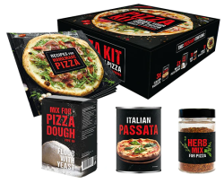 Napoleon Pizza set - komplet suroviny na peenie 6 a 8ks pizze na grile a v pizza peci
